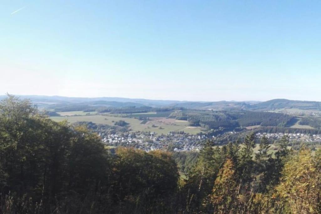 Gemuetliche Wohnung Rothaarsteig Ski Sauna Ruhrtal Green Hill Schmallenberg Luaran gambar